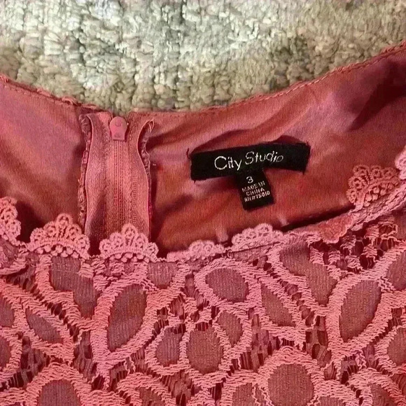 NWT Macy’s Pink Floral Dress - Picture 5 of 6